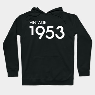 Vintage 1953 Gift 67th Birthday Party Hoodie